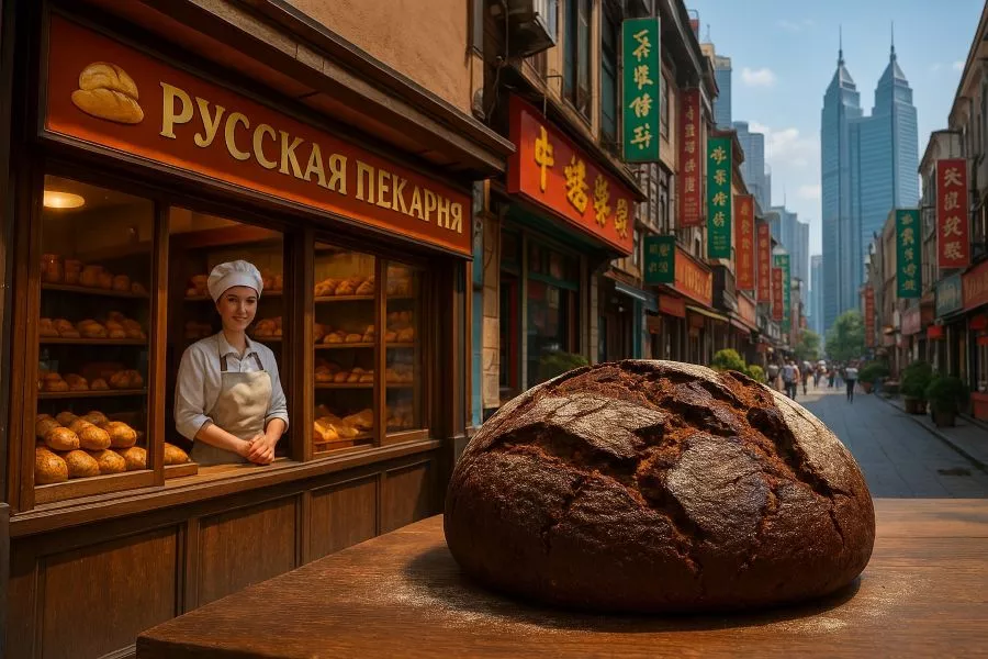 Русский хлеб в Китае 🥖