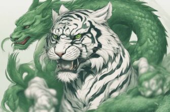Новогодняя сказка про тигра и дракона: Два мира, одна цель