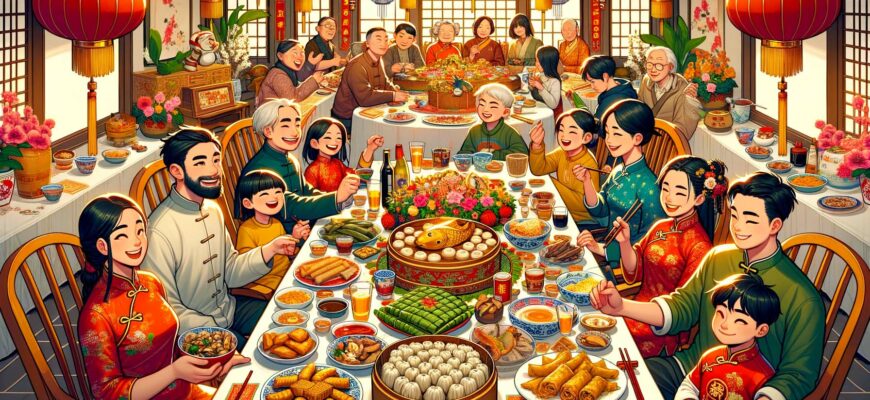 Что едят китайцы на китайский Новый год