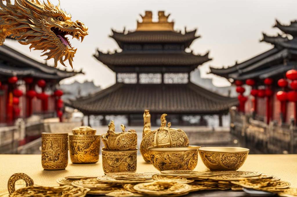Золото в китайской культуре: символ богатства, благополучия и власти