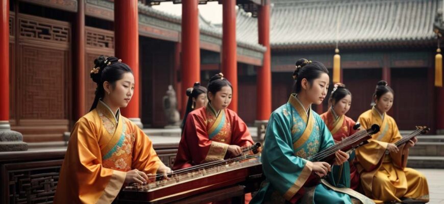 Китайские музыкальные инструменты: история и современность