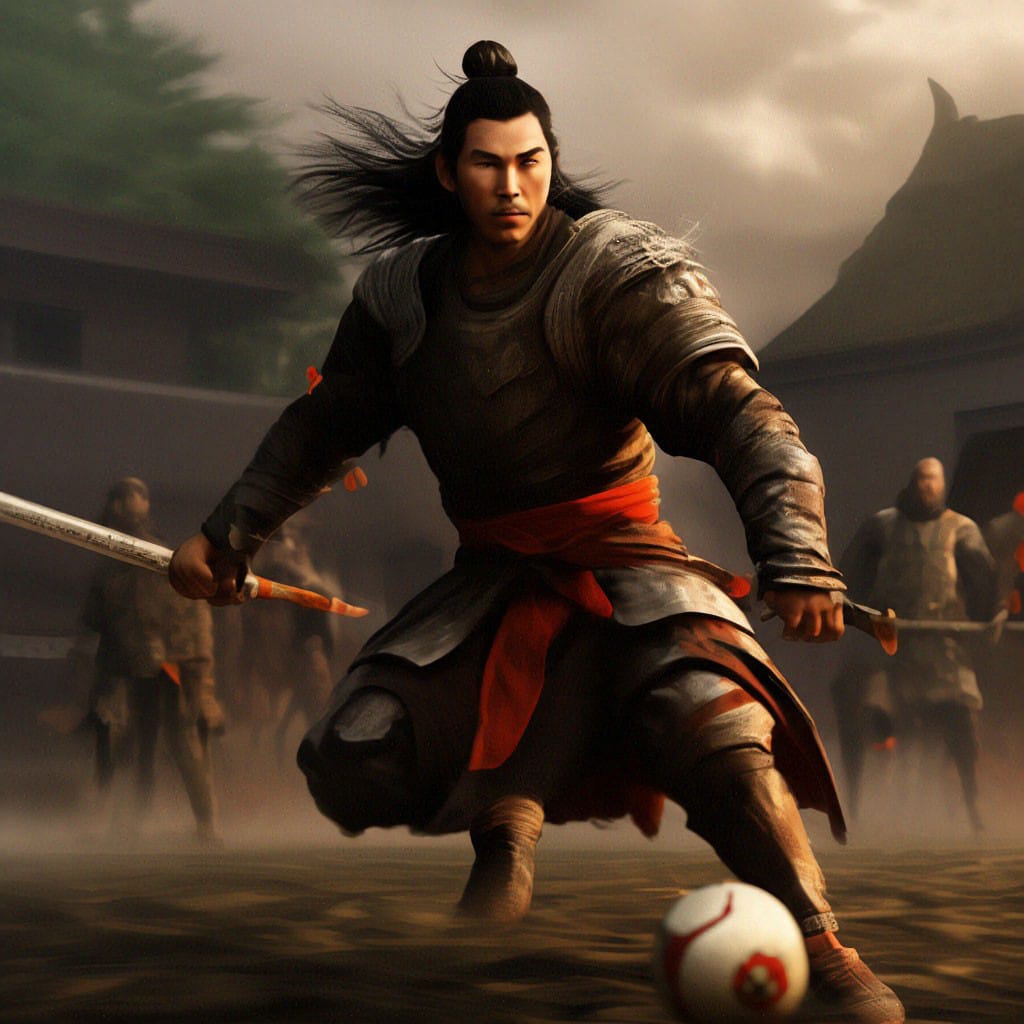 Футбол по-китайски Цуцзюй (蹴鞠): история, полная легенд и драконов