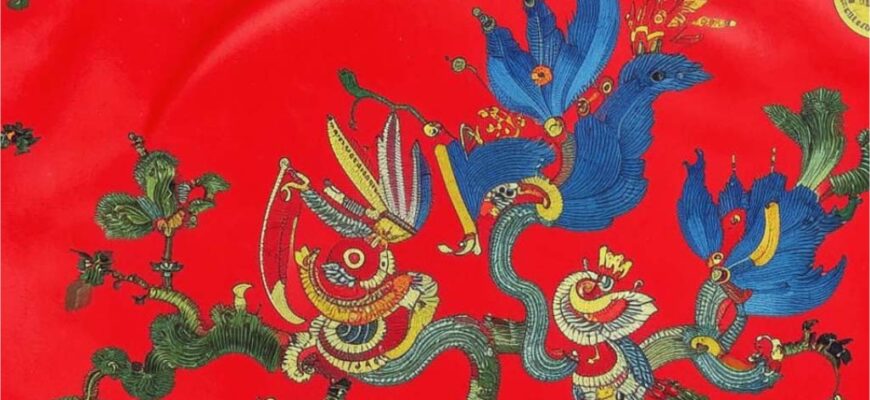 Китайская вышивка шелком по шелку: искусство, объединяющее поколения