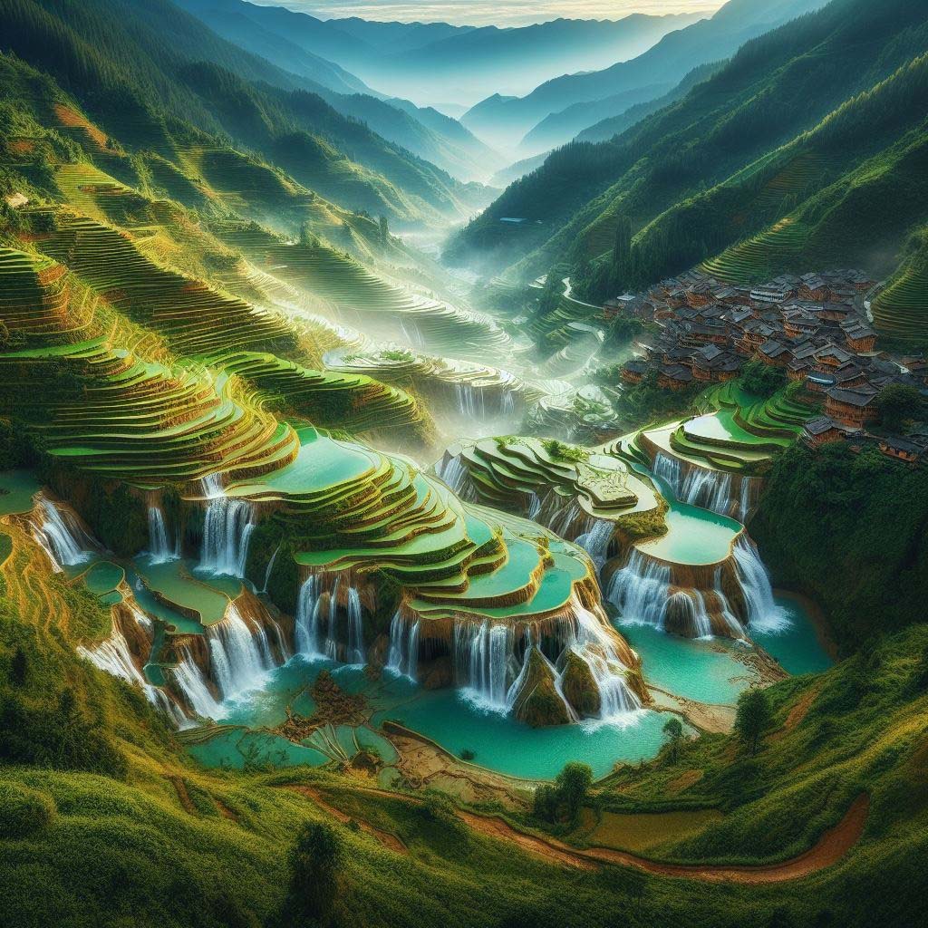 Связь с природой: Путешествие к сердцу китайских пейзажей.