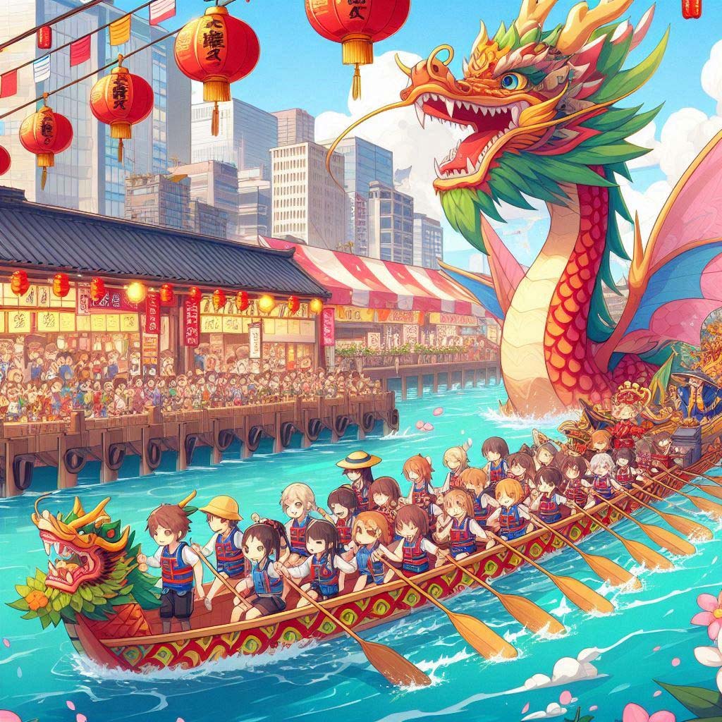 Фестиваль лодок-драконов: история, традиции и символы