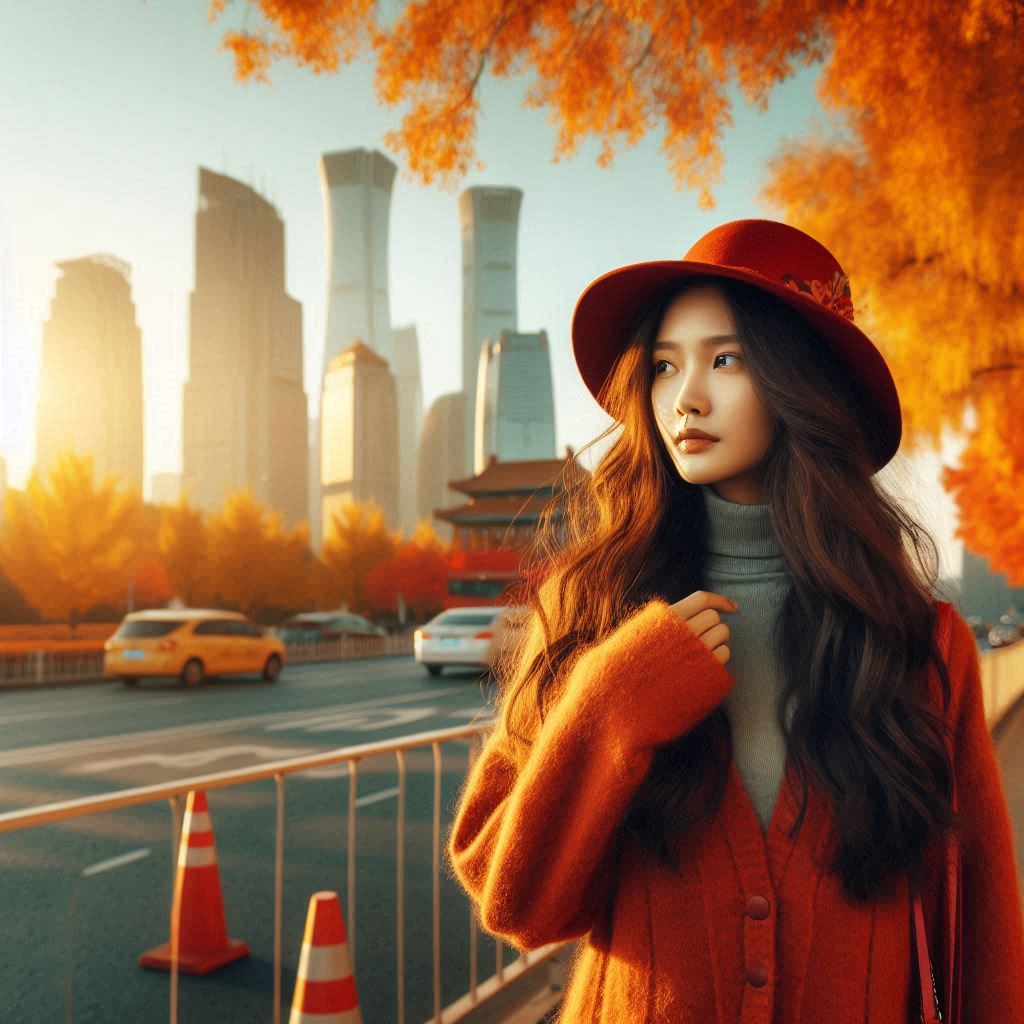 Что носить осенью в Пекине 🍂👗🏙️🍁👠🏯👚👢