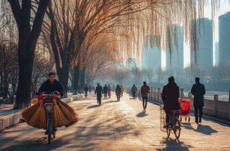 Декабрь в Пекине: когда город готовится к зиме ❄️