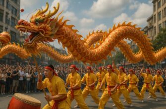Китайский танец дракона 🐉