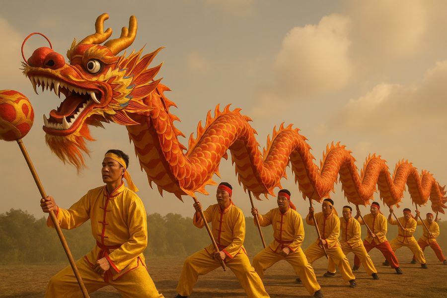 Экономика китайского танца дракона 🐉 когда древний ритуал превращает улицы в поток энергии и ¥ 🀄 💴