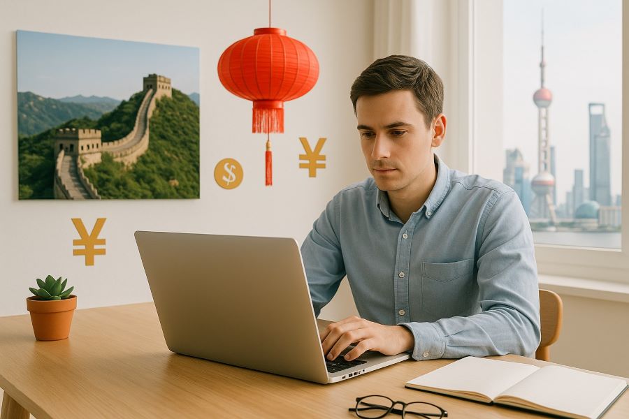 Удалёнка с Китаем 🀄💻 🐉