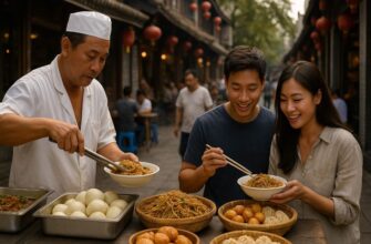 Какие особенности питания в Китае (где и что безопасно есть)? 🍜🥢