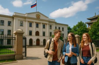 Где искать информацию о российских группах поддержки и общежитиях? 🌐🤝🛏