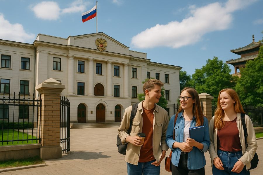 Где искать информацию о российских группах поддержки и общежитиях? 🌐🤝🛏