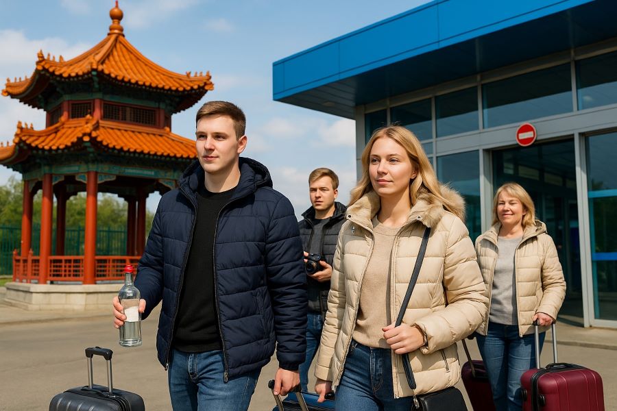Какие правила провоза алкоголя, электроники и бытовой техники через КПП Суйфэньхэ — Гродеково? 🌉🍾📱