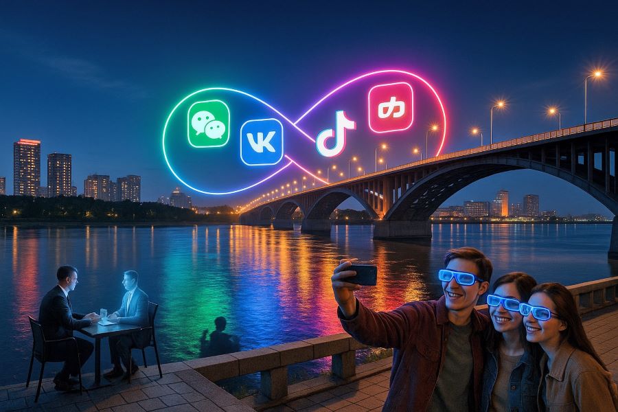 Цифровые мосты дружбы между Россией и Китаем #️⃣ 🎯