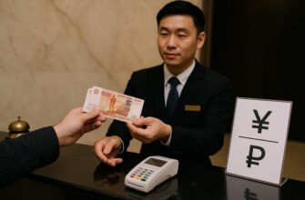 Можно ли оплатить гостиницу в Тунцзяне наличными рублями, и какой курс обычно применяют? 🗺️