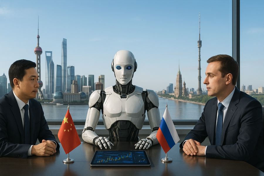 Цифровая торговля и ИИ в китайско-российской торговле 🤖 новая эра сотрудничества
