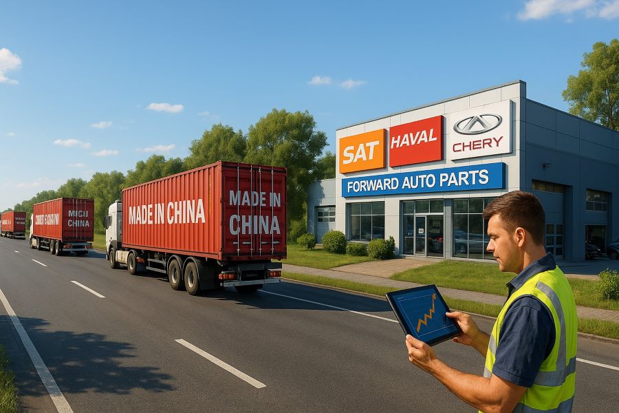 Китайские автозапчасти, которые меняют рынок России 🚗🔧