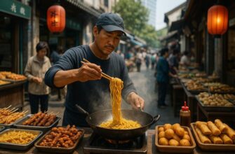 Уличная еда Китая на 1,2 трлн ¥, которая греет города и душу 🔥🥢