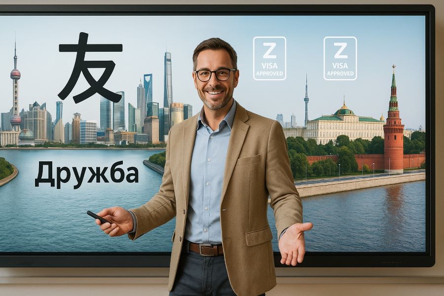 Преподаватели русского языка в Китае: путь к классу через визу Z 🇨🇳📚