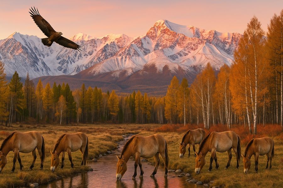 Заповедник Дациншань — экотренд Внутренней Монголии 🌄🌲🌿