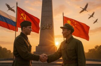 80 лет Победы над милитаристской Японией – история и память России и Китая 🏅🌅🕊