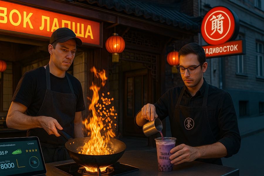 Китайская кухня в России — от облепихового wok до прибыльного франчайзи 🍜🇷🇺