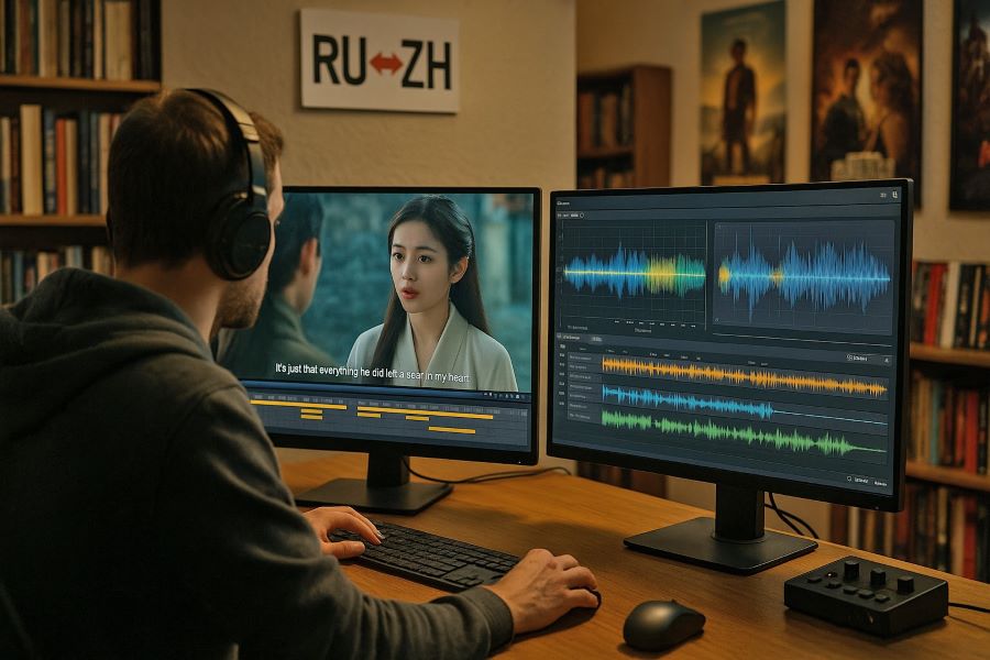 Перевод без границ: нейросети в локализации фильмов и литературы 🌏🎬📚