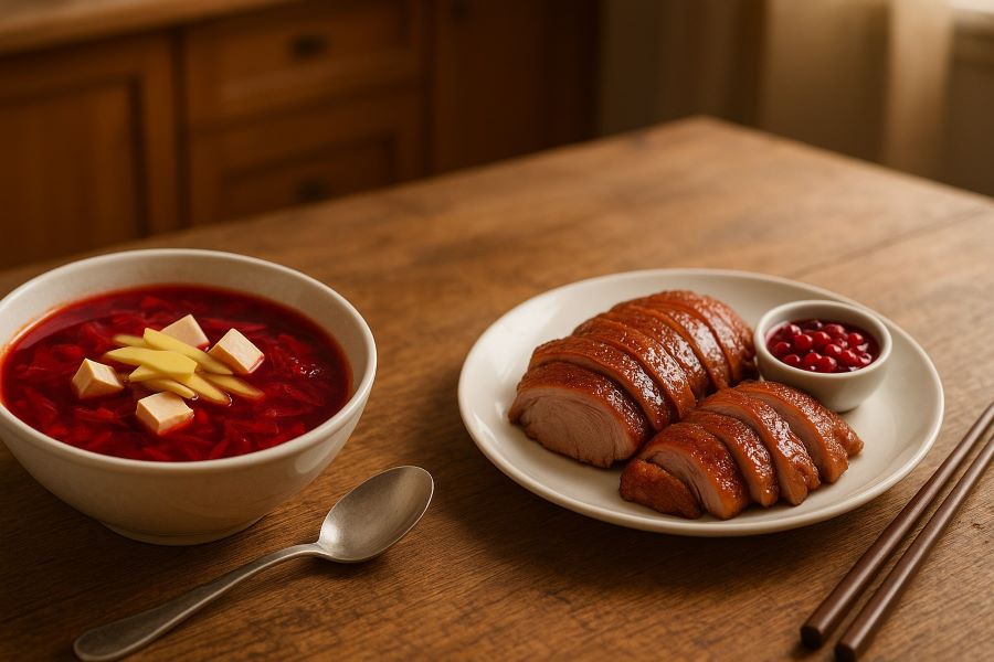 Фьюжн-рецепты русско-китайской кухни 🍲